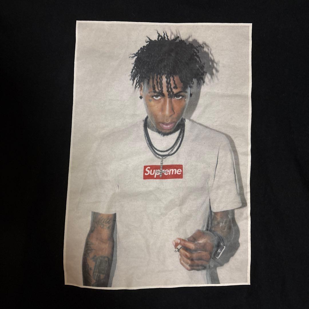Supreme ブラック　ヤングボーイ　Tシャツ Lサイズ