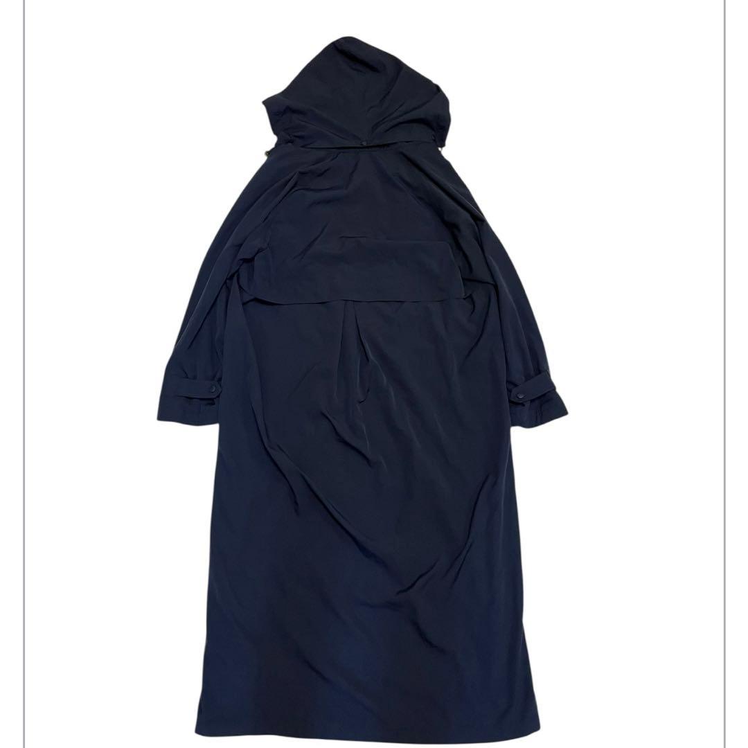 L.L.Bean ロングレインコート マウンテンパーカー ネイビー M 美品