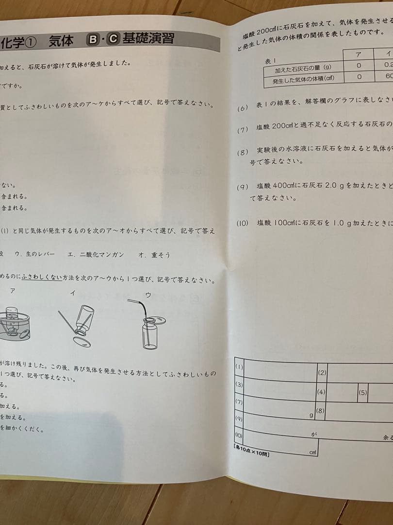 【ほぼ未使用状態】サピックス6年理科　SS特訓　知識論理力講座　全14回