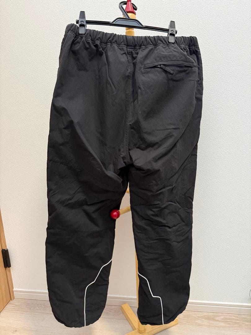 XLARGE ブラックパンツ サイドライン