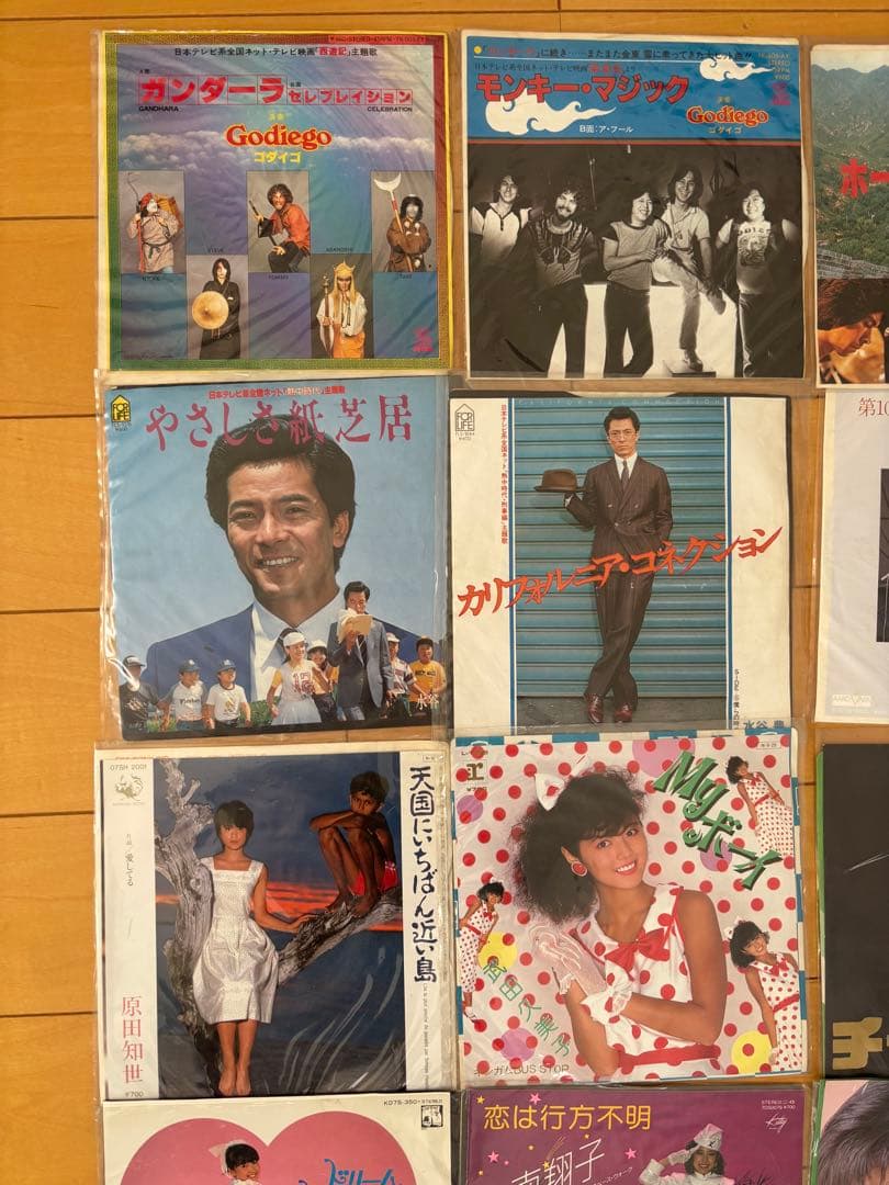 レコードまとめ売り　 邦楽　昭和アイドル LP16 シングル24