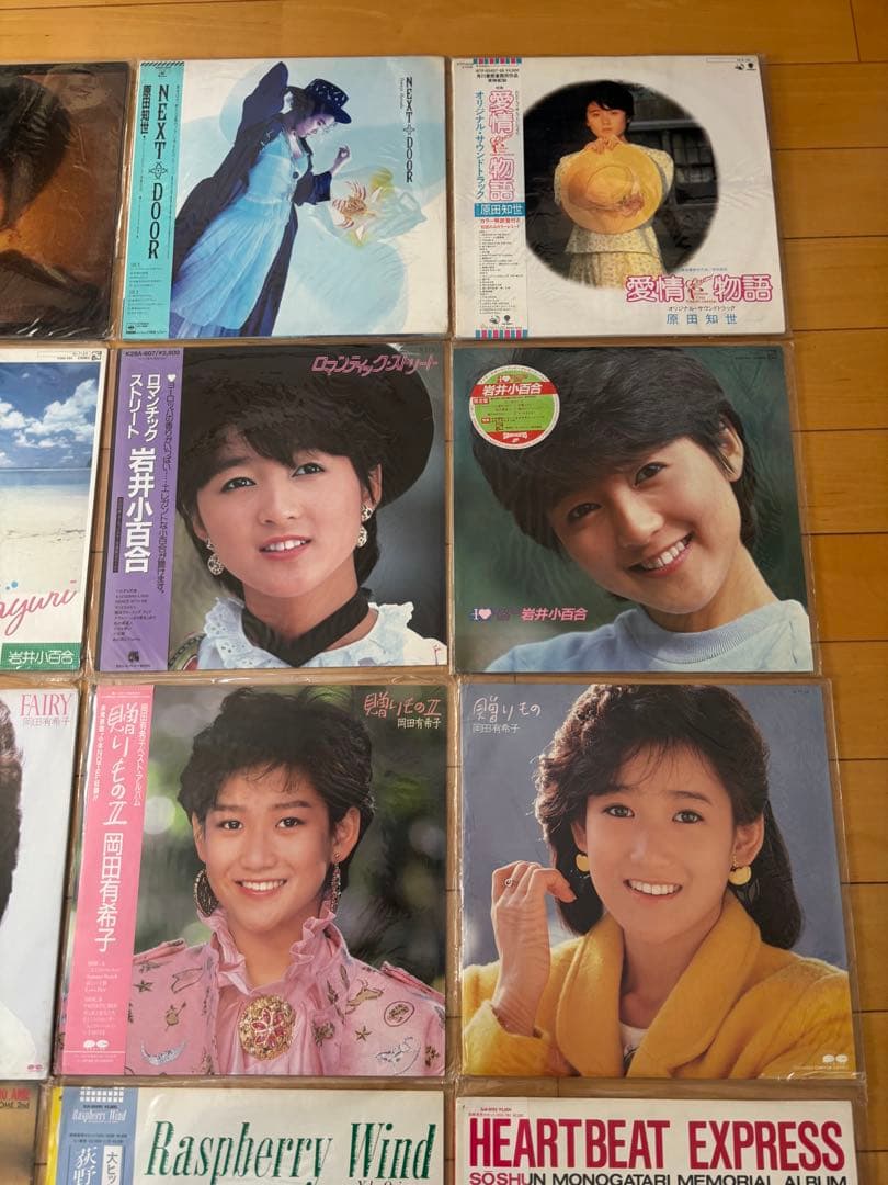 レコードまとめ売り　 邦楽　昭和アイドル LP16 シングル24