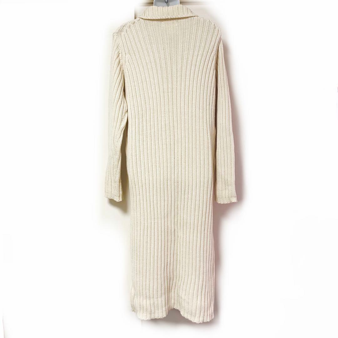 【美品】yohji yamamoto ヨウジヤマモト　ロングニット　ジャケット