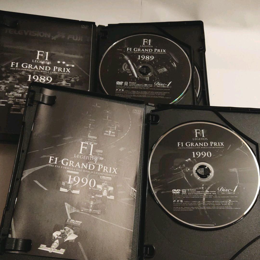 F1 LEGENDS F1 Grand Prix 1989,1990 〈3枚組〉