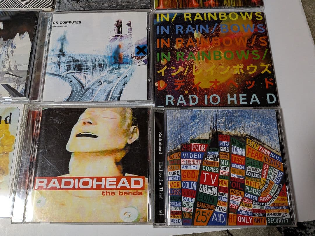 Radiohead　アルバム9枚セット（国内盤4枚）