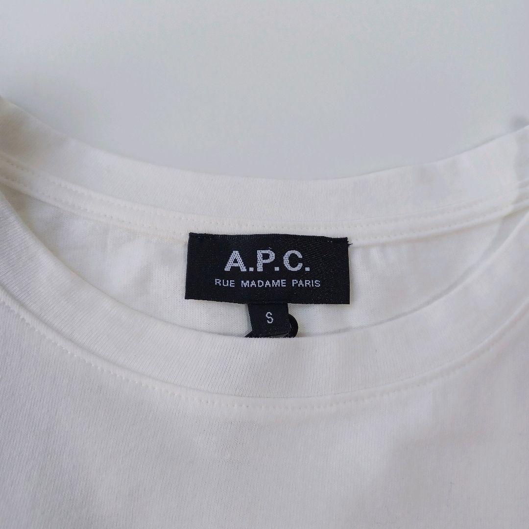 A.P.C.　Tシャツ　FREAK’S STORE別注　刺繍ロゴ　タグ付き