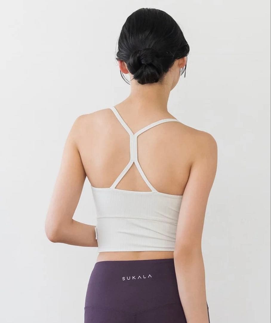 新品【SUKALA】バックツイストセパレートタンクトップ　ヨガウェア web限定