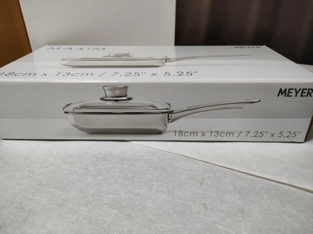 MEYER　マイヤー　マキシム SS蓋付エッグパン 18cm　新品未使用　未開封