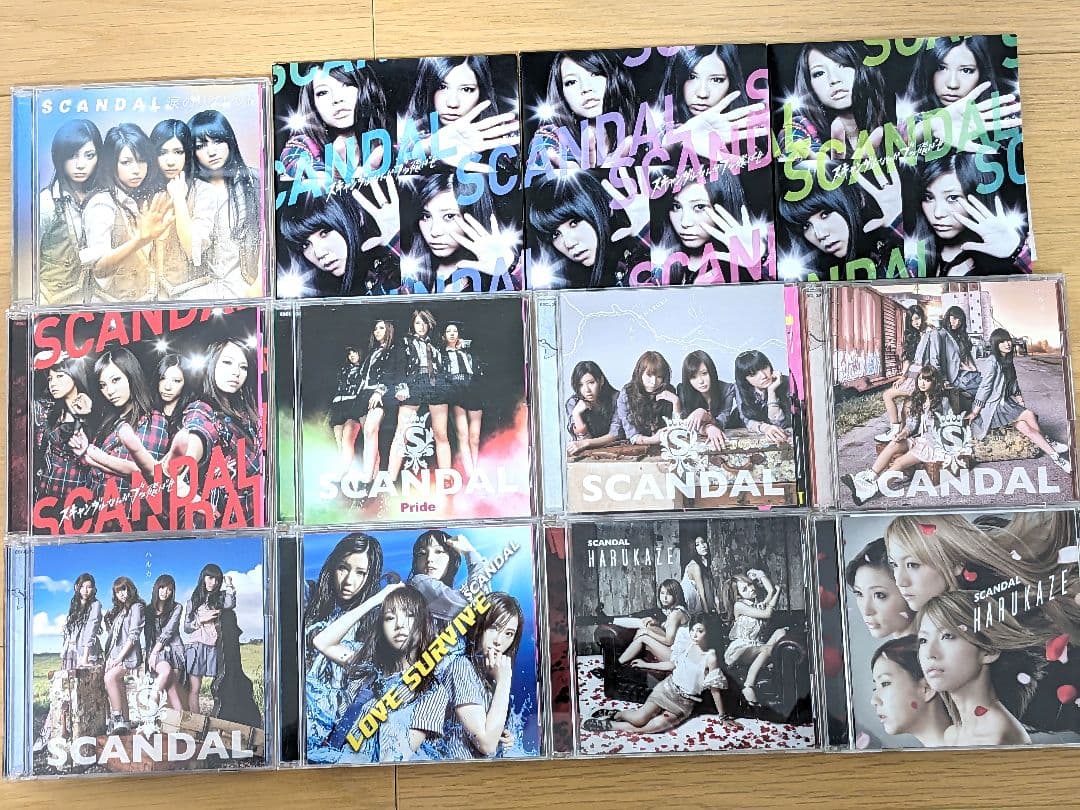 SCANDAL CD シングル1st〜24th 53枚セット スキャンダル