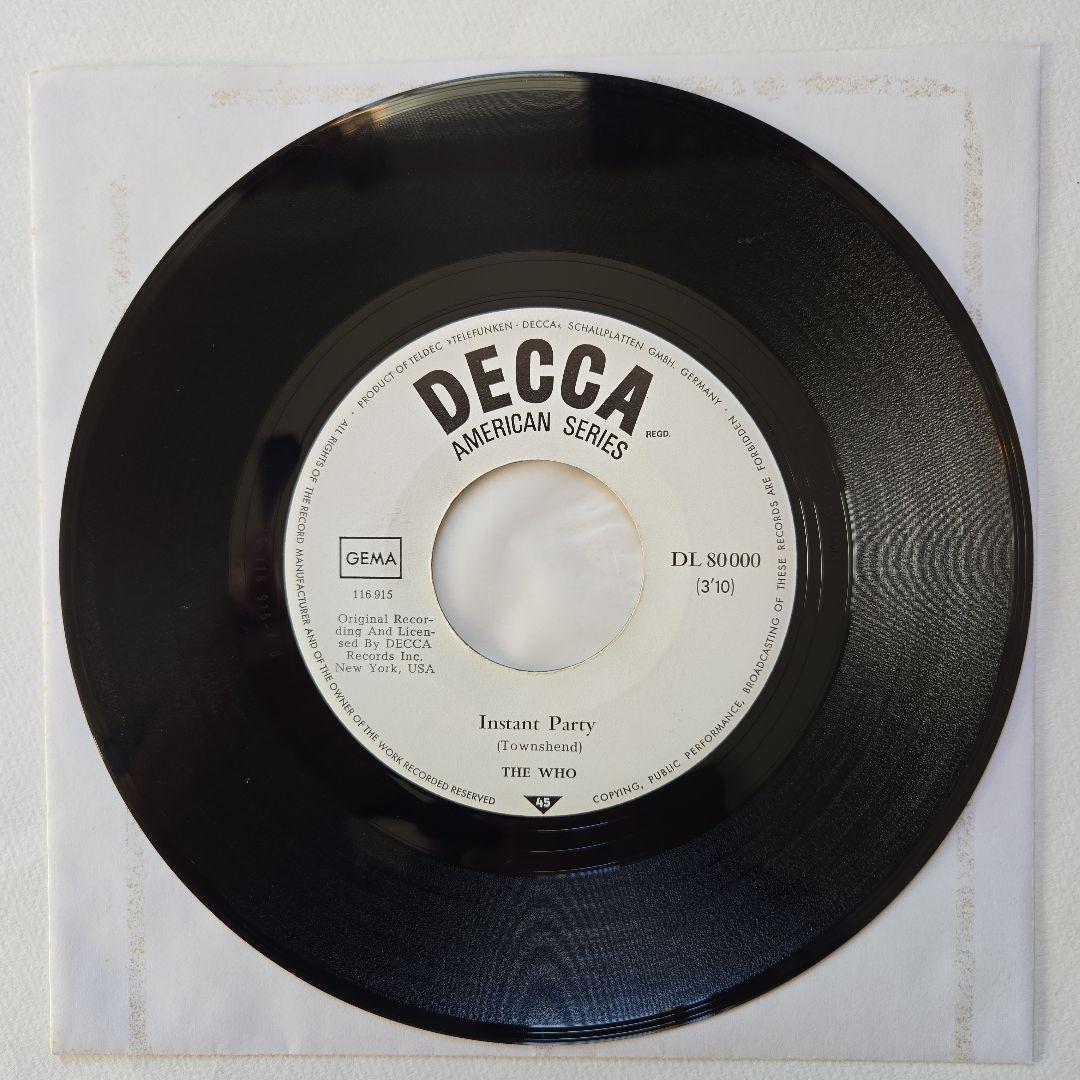 洋楽 THE WHO A Legal Matter / Instant Party