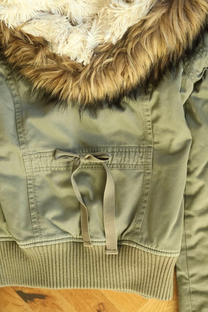 ハワイ購入品 HOLLISTER ミリタリージャケット M 【USED】
