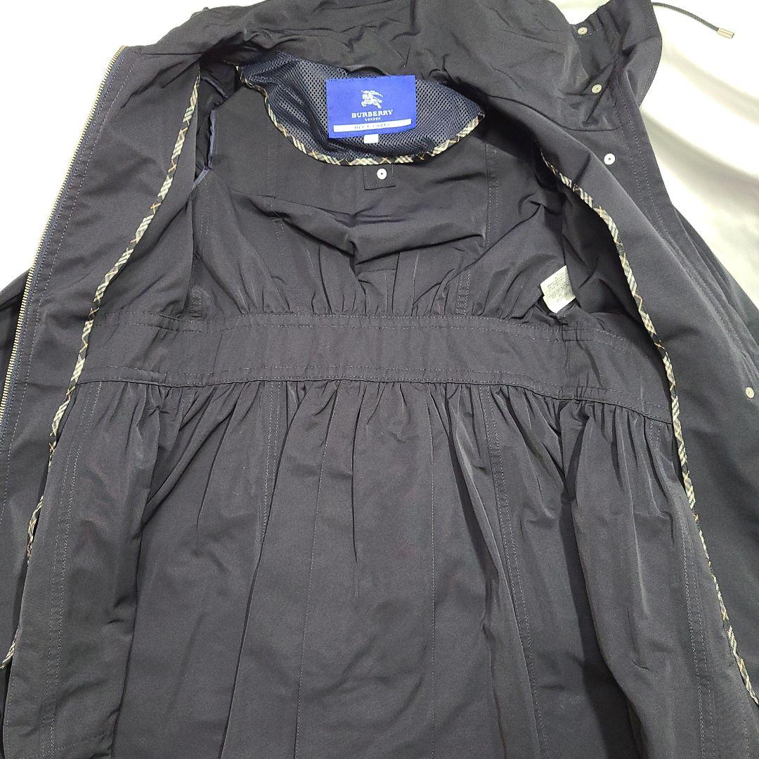 ホ*プ様 BURBERRY BLUE LABEL ブラックトレンチコート　ほぼ未