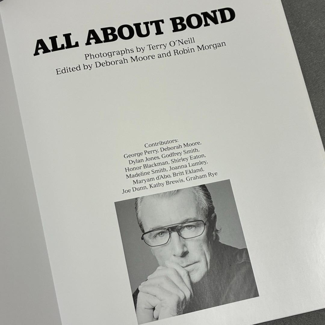 007 写真集 オール・アバウト・ボンド 洋書【絶版】