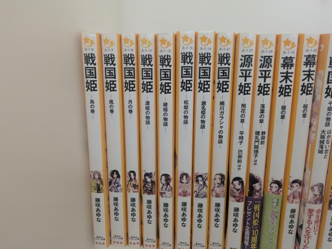 戦国姫・幕末姫・源平姫・源氏物語28冊セット