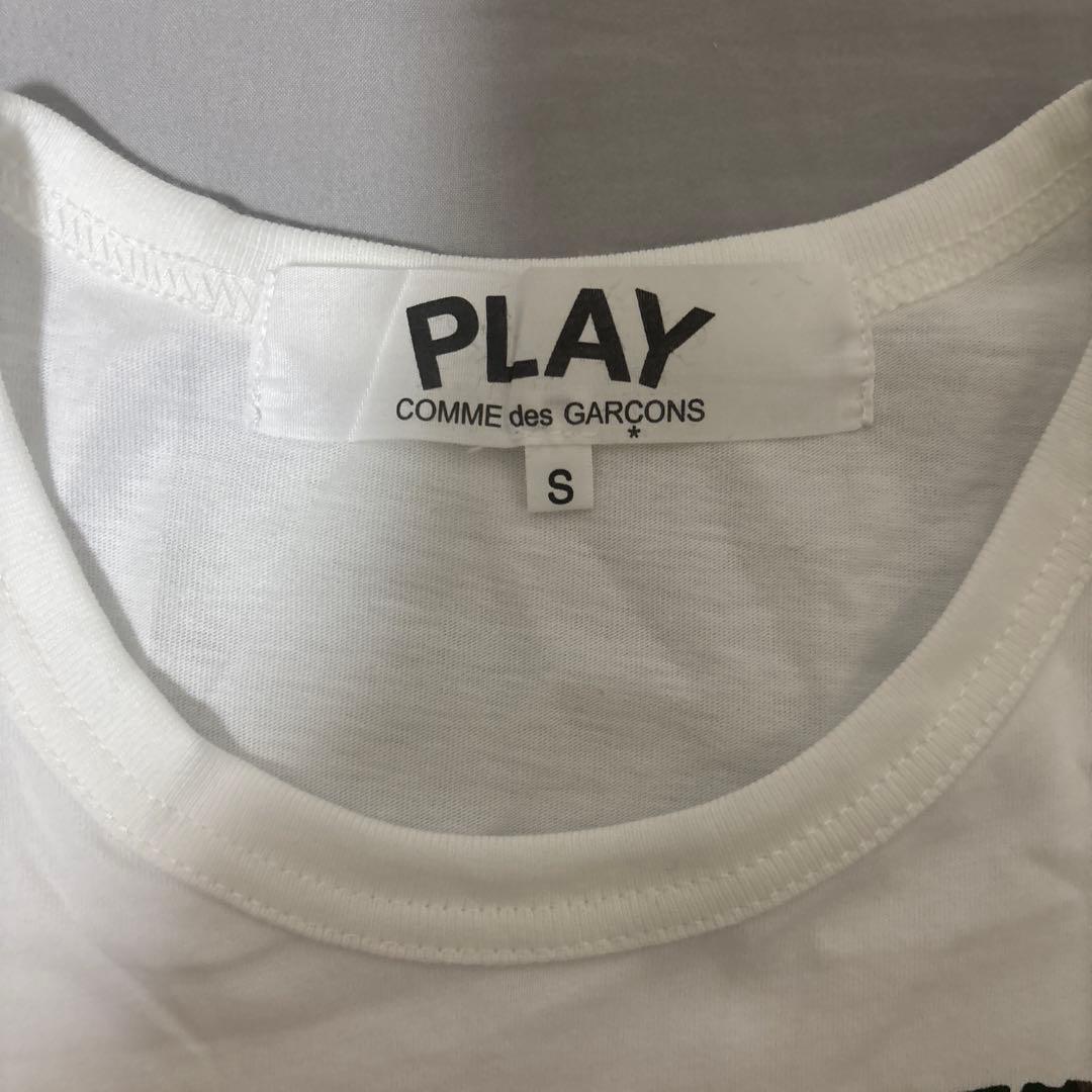 正規品 PLAY COMME des GARÇONS 迷彩ハートTシャツ S