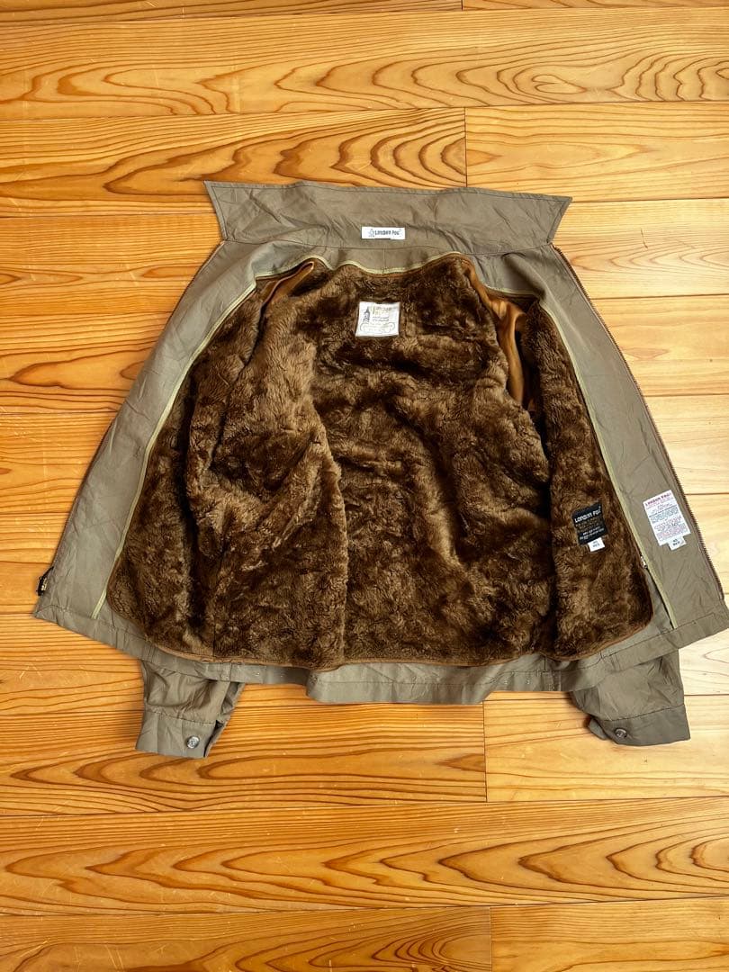 【極美品/2WAY】70s ロンドンフォグ ボアライナー付 スイングトップ 40