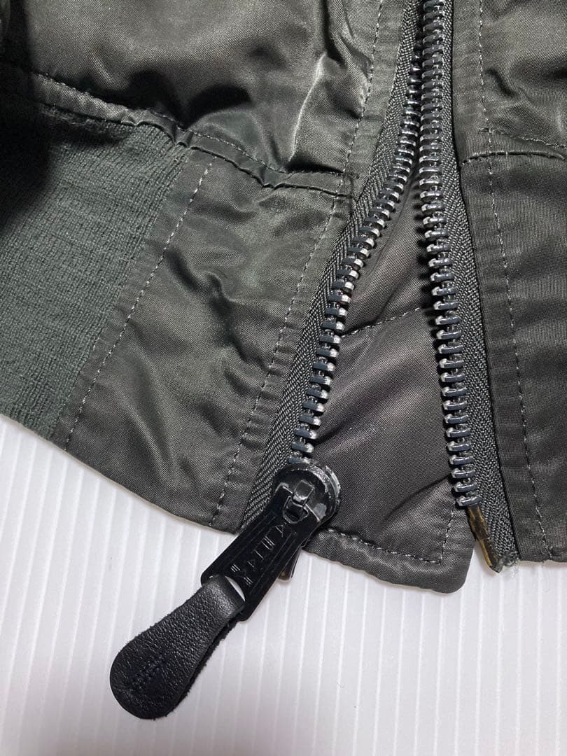 90s ALPHA INDUSTRIES MA-1 XL OD グランドクルー