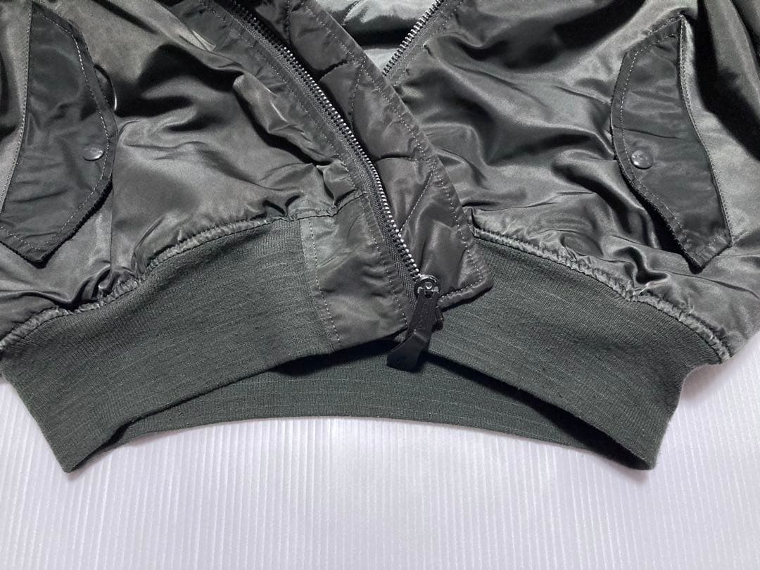 90s ALPHA INDUSTRIES MA-1 XL OD グランドクルー