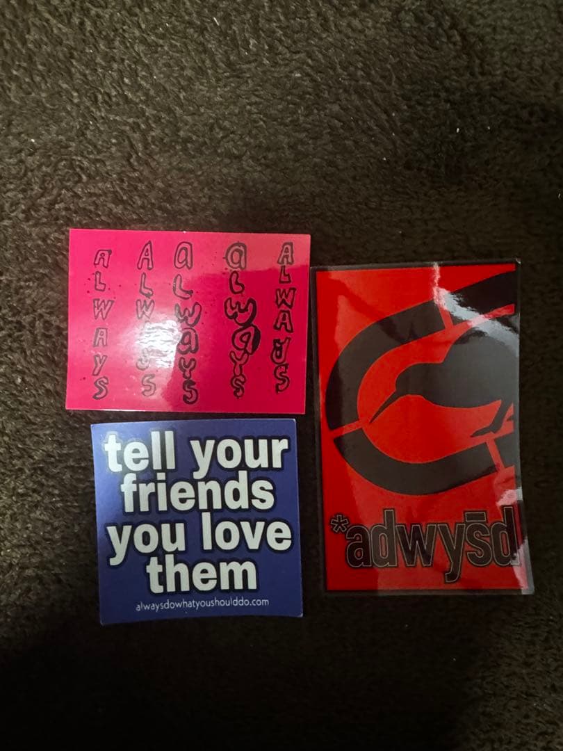 alway do what you should do キャップ