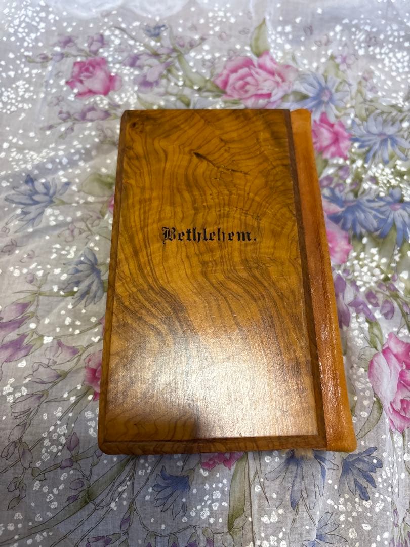 ミサ典礼書 MISSAL Jérusalem Bethléem 木製装丁 仏語
