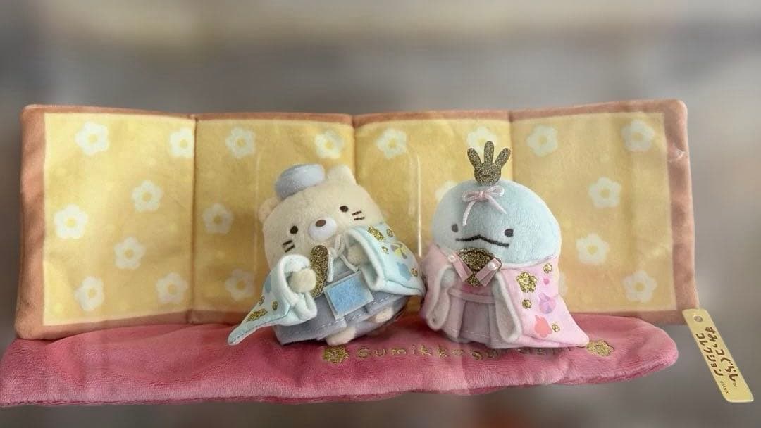 すみっコぐらし　ひなまつり　ぬいぐるみ　限定　ねこ　とかげ
