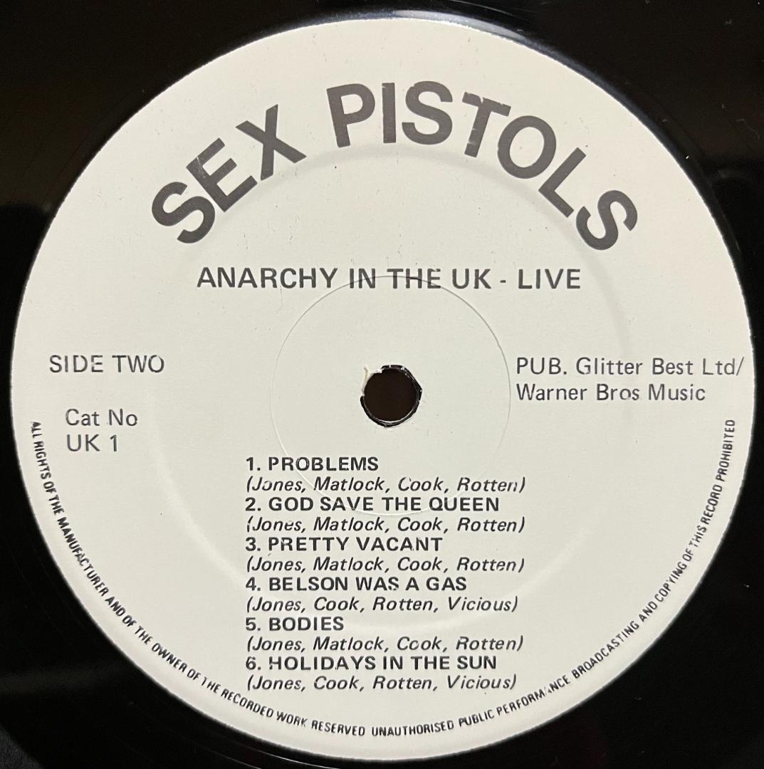 SEX PISTOLS / レコード2枚セット