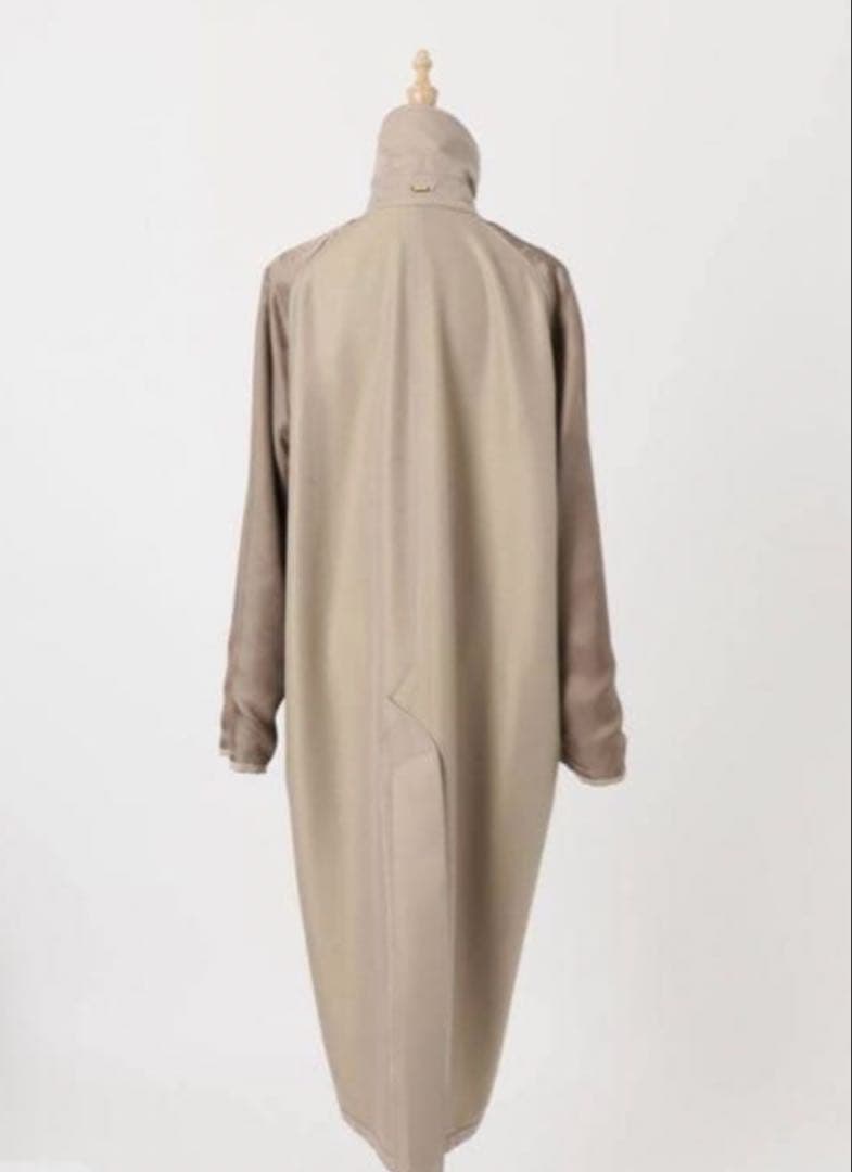 Deuxieme Classe/WOOLSILKギャバトレンチコート