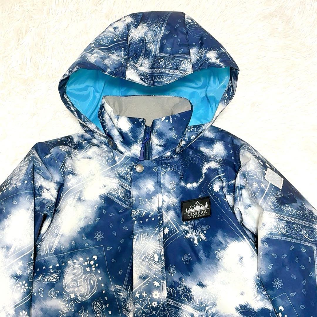 美品✨RESEEDA スキーウェア セットアップ150 ブルー 男の子 雪遊び