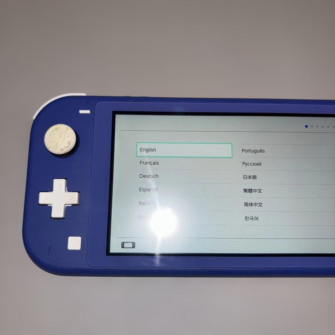 Nintendo Switch Lite 本体 動作確認OK ブルー