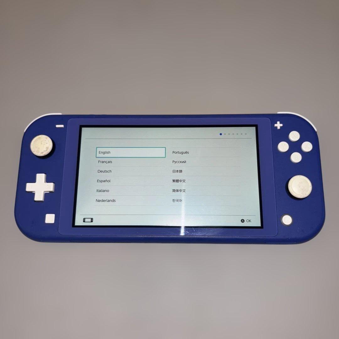 Nintendo Switch Lite 本体 動作確認OK ブルー