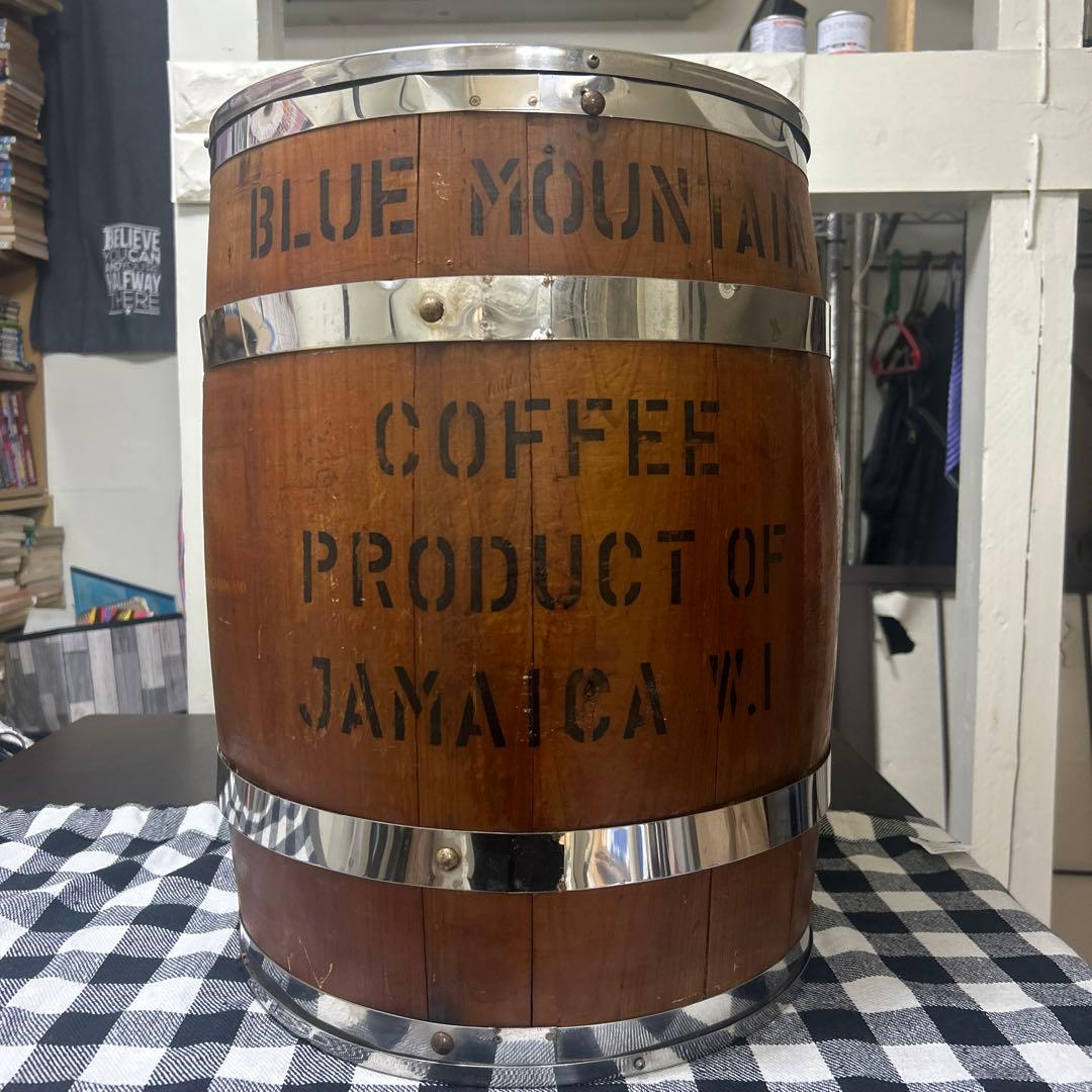 ブルーマウンテンコーヒー樽