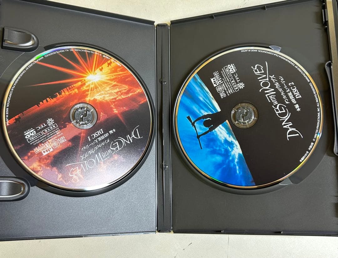 J662 限定品 ダンス・ウィズ・ウルブズ スペシャル・エディションDVD 洋画