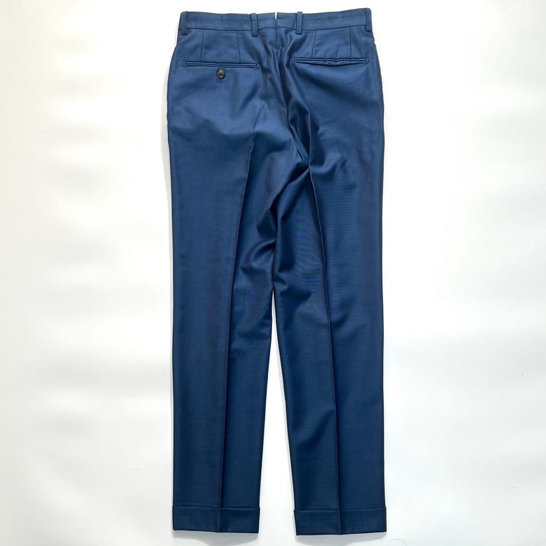 ドーメル アイコニック　DORMEUIL iconik　スーツセットアップ　青