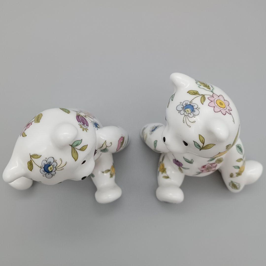 MINTON ミントン ハドンホール ベア ２点セット オブジェ