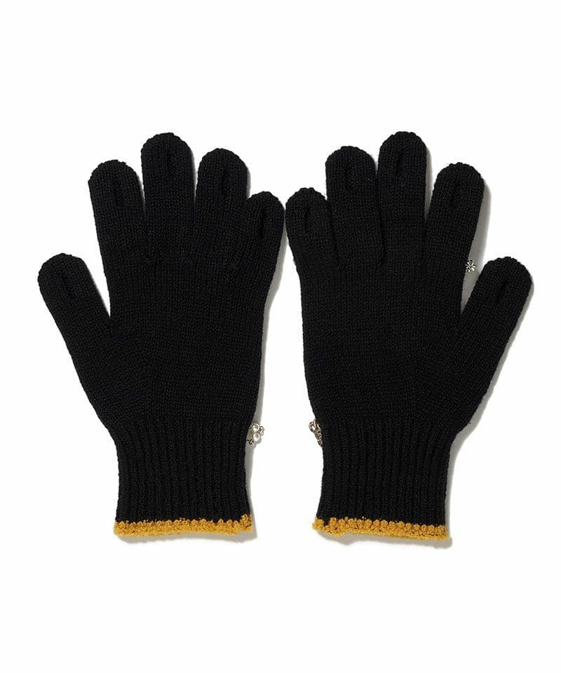 ＜doublet＞KNIT GLOVES WITH RINGS　25aw
