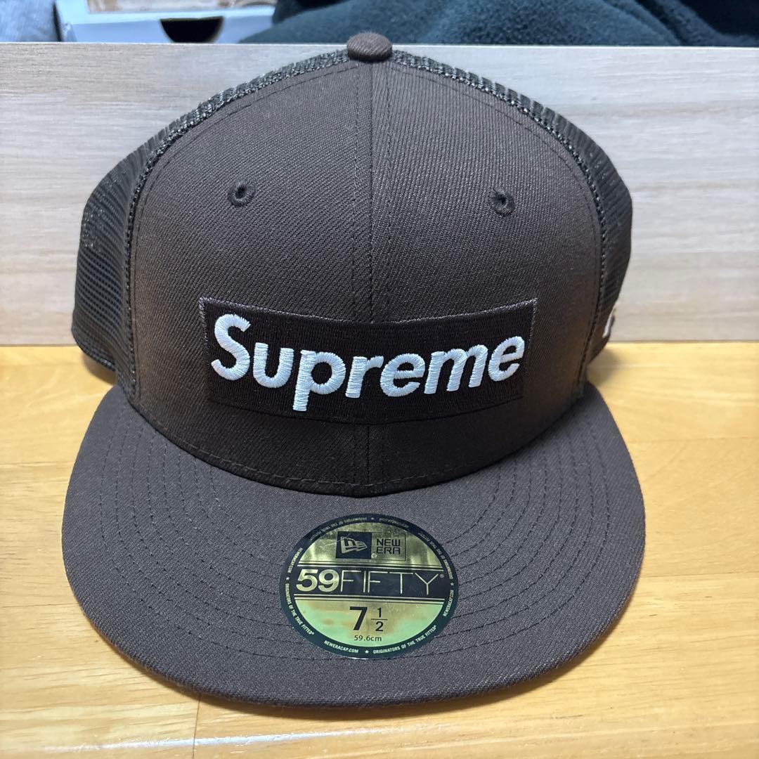 Supreme box ロゴ　キャップ