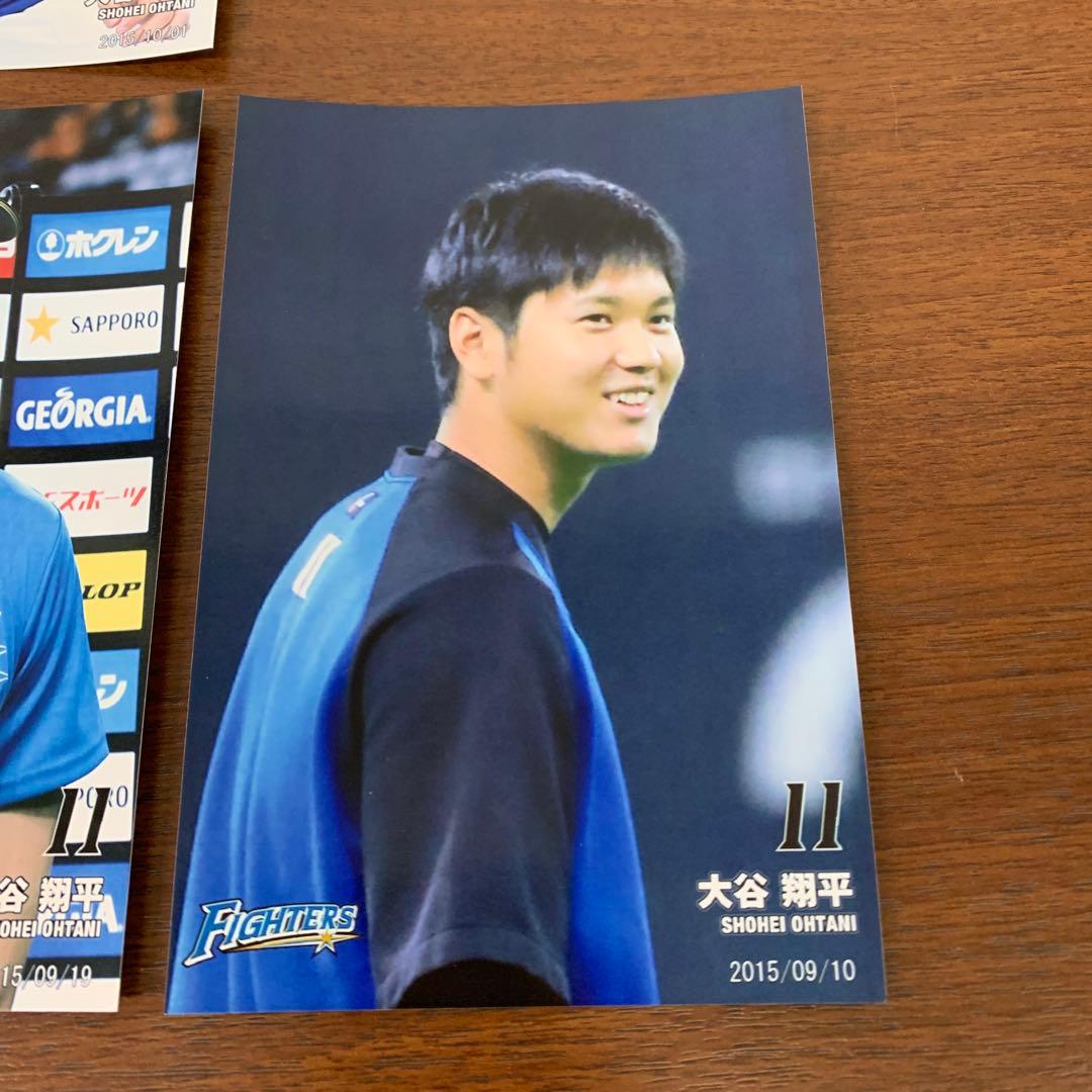 ❶　大谷翔平選手 2015年 ハイライトフォト 写真 縦 10枚