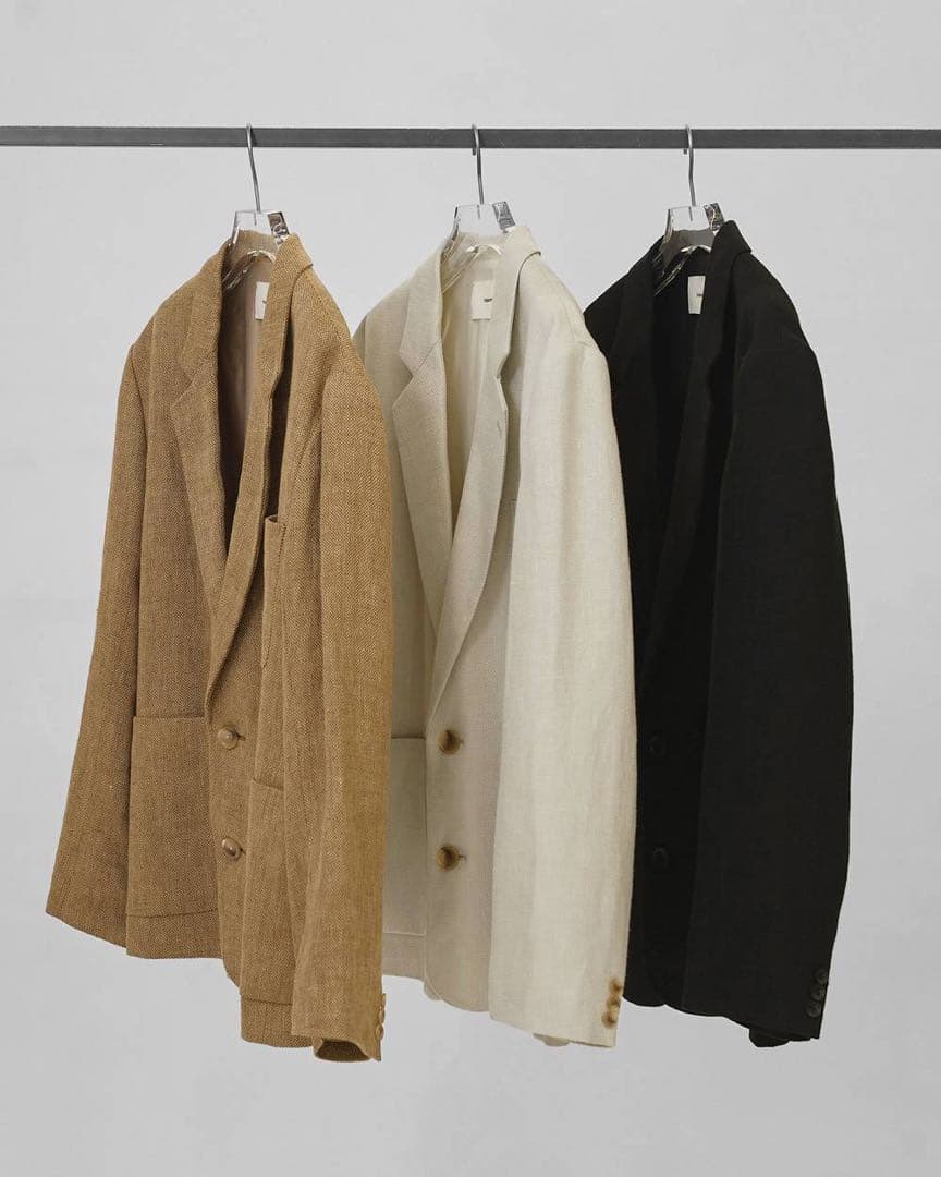 【新品未使用】Todayful Boyfriend Linen Jacket38