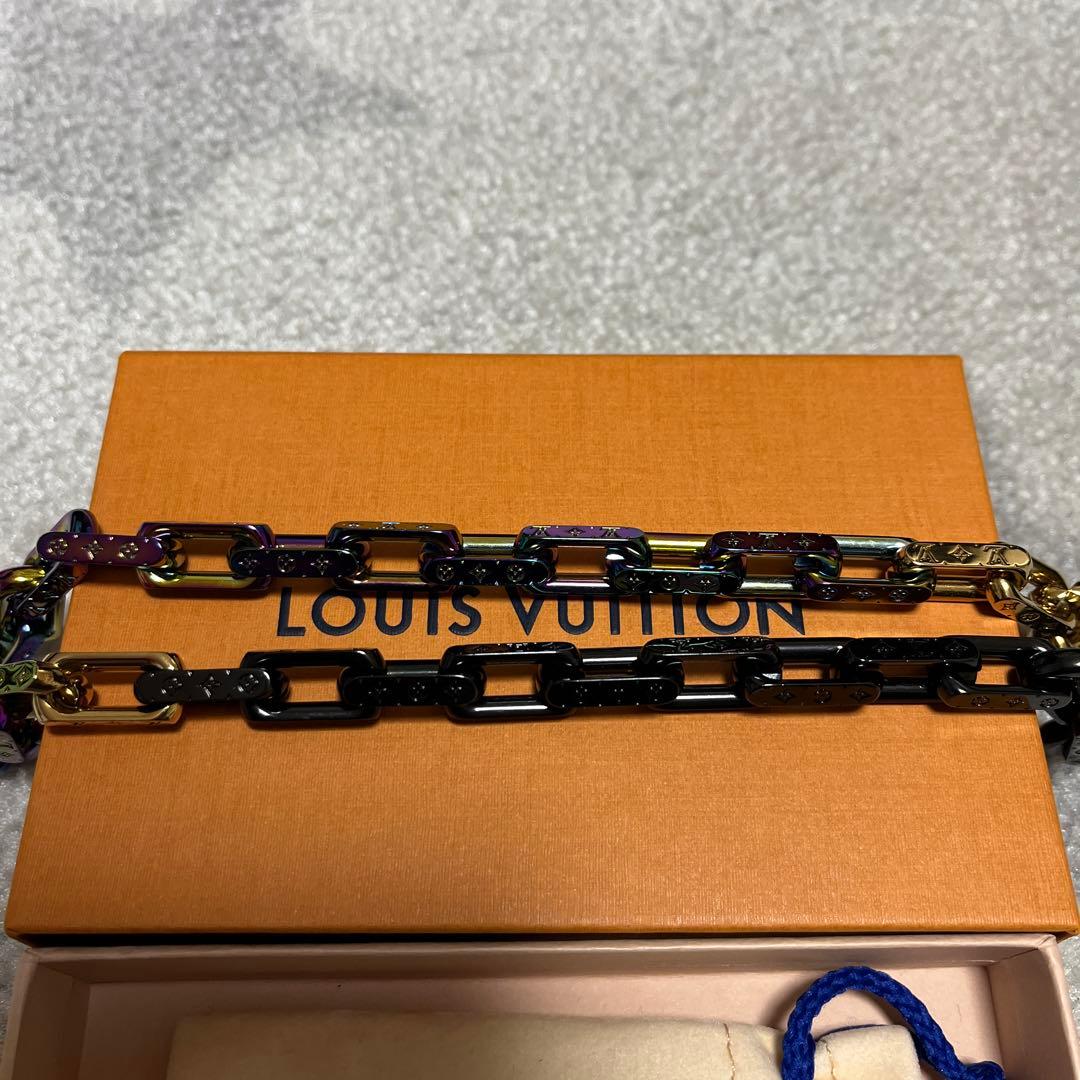 Louis Vuitton モノグラムチェーンネックレス