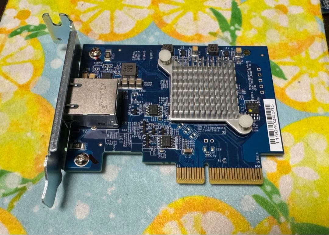 QNAP純正10GbE LANカード QXG-10G1T