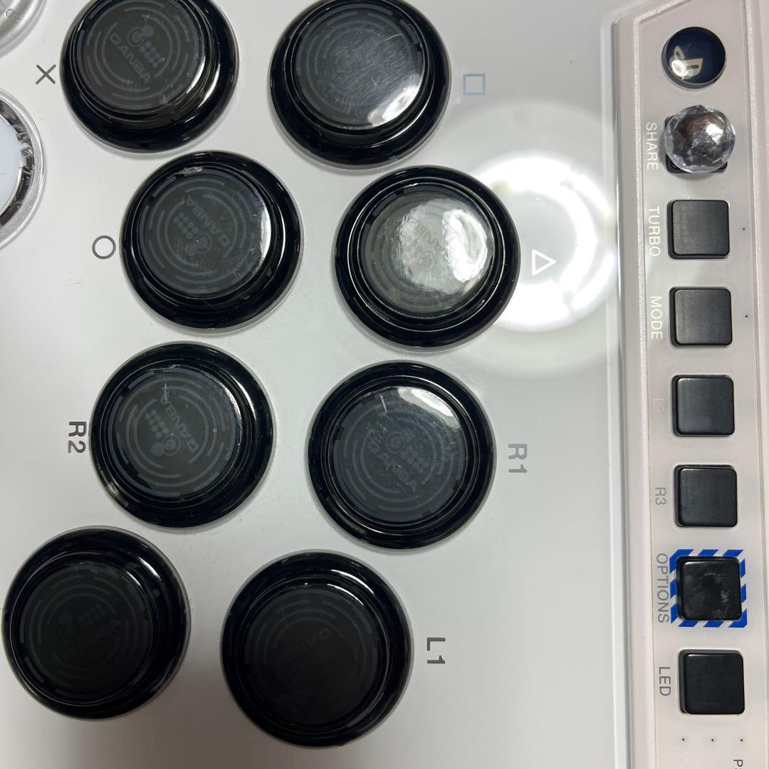 Qanba Obsidian Pearl ボタン増設　アケコン