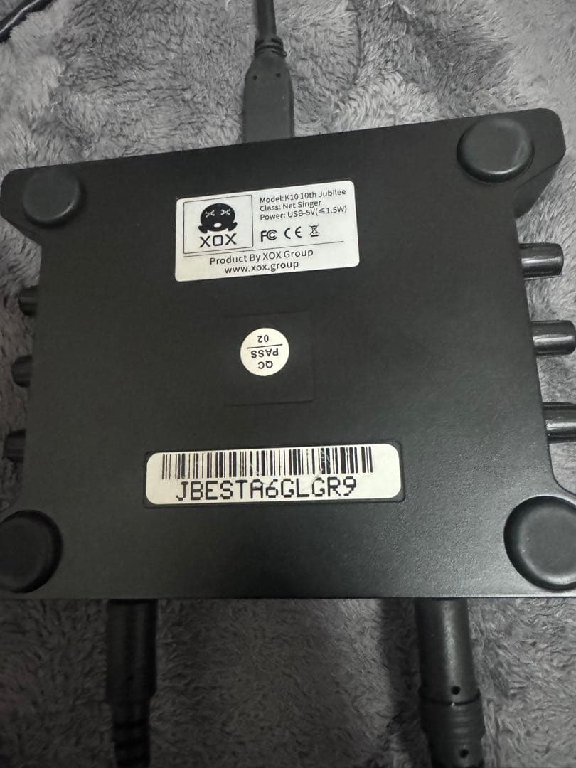 サウンドカード Soundcard XOX K10 10th とマイクAT100