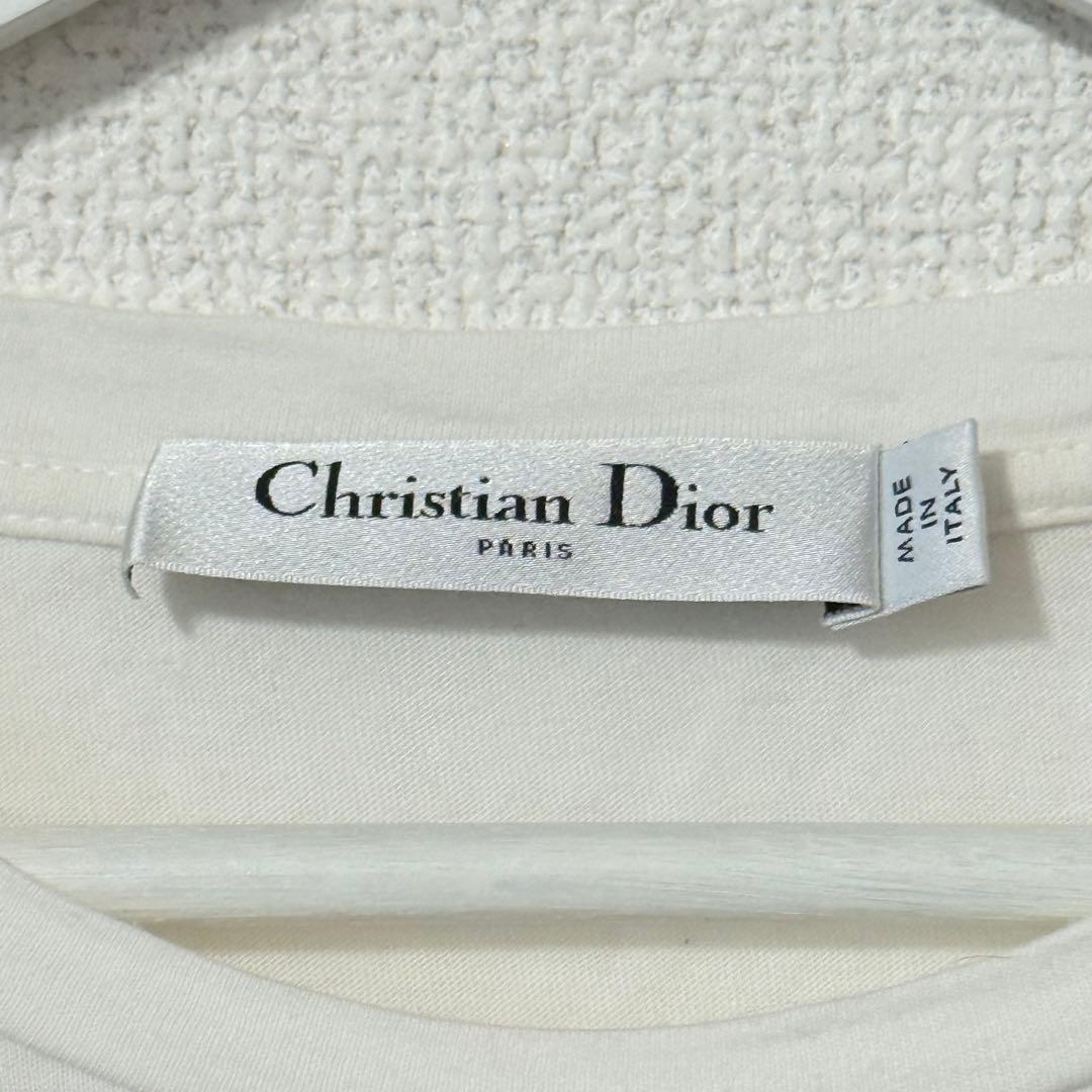 christian dior Tシャツ ロゴ スター 星 Tシャツ ゴールド