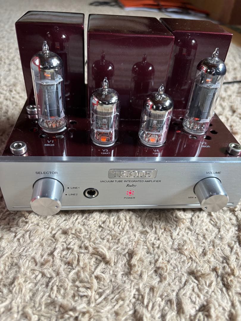 新品同様Triode（TRIODE）Ruby 真空管インテグレーテッドアンプ
