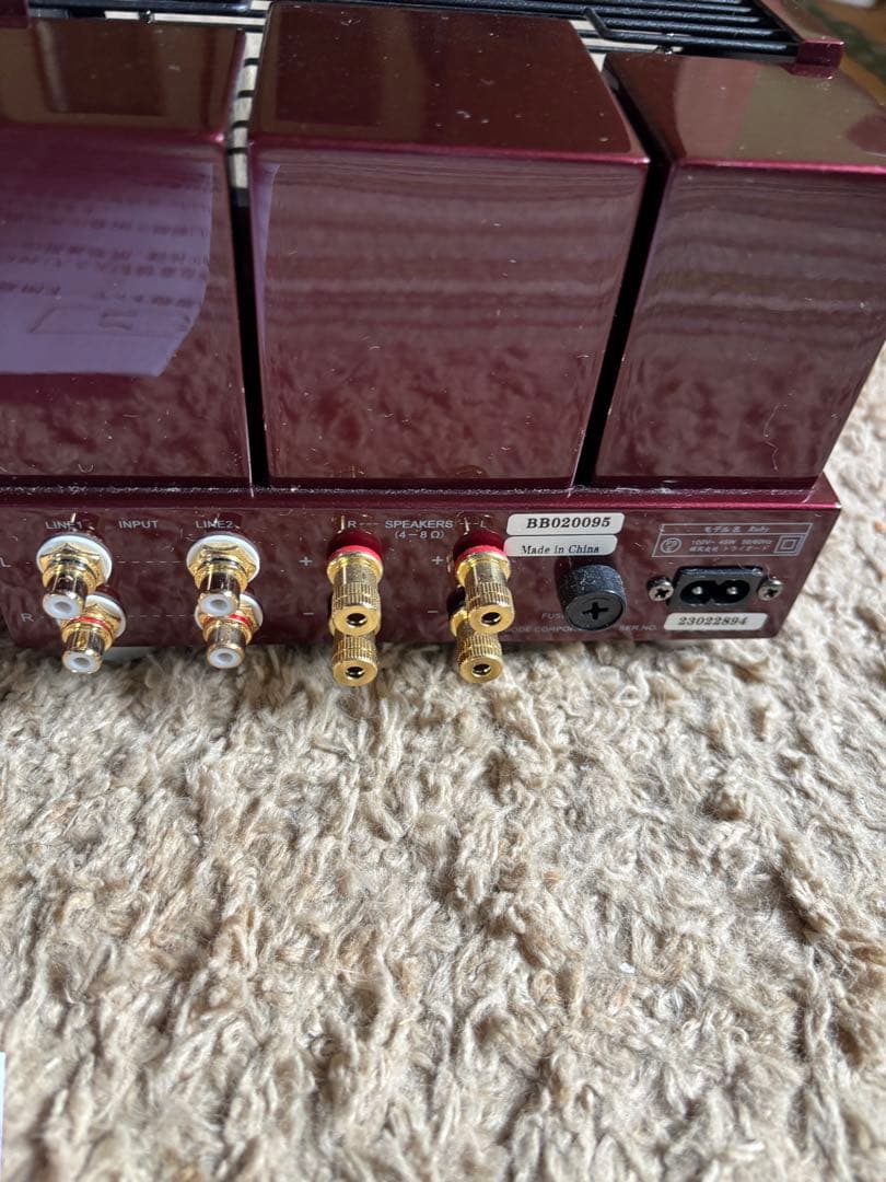 新品同様Triode（TRIODE）Ruby 真空管インテグレーテッドアンプ