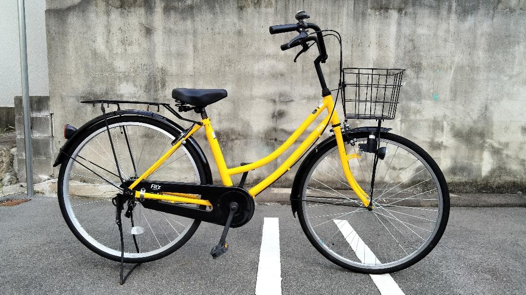 (No 0929-3) Fit's 26インチ イエロー