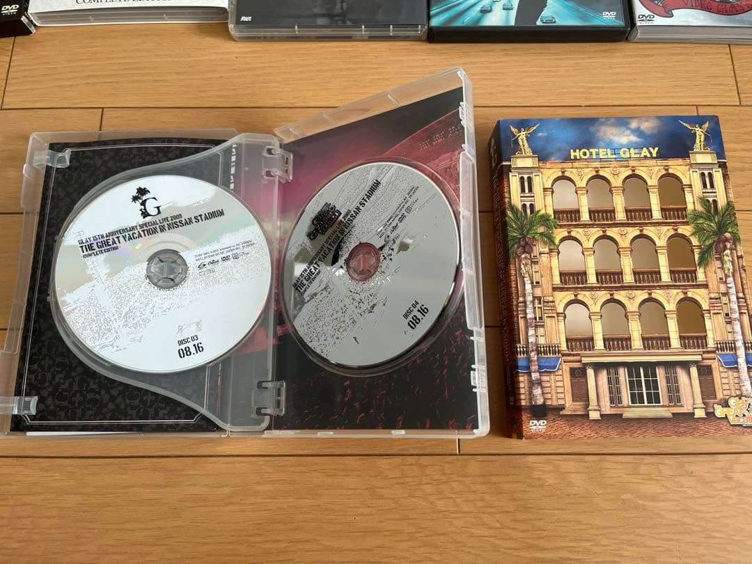 GLAY DVD、Blu-rayセット