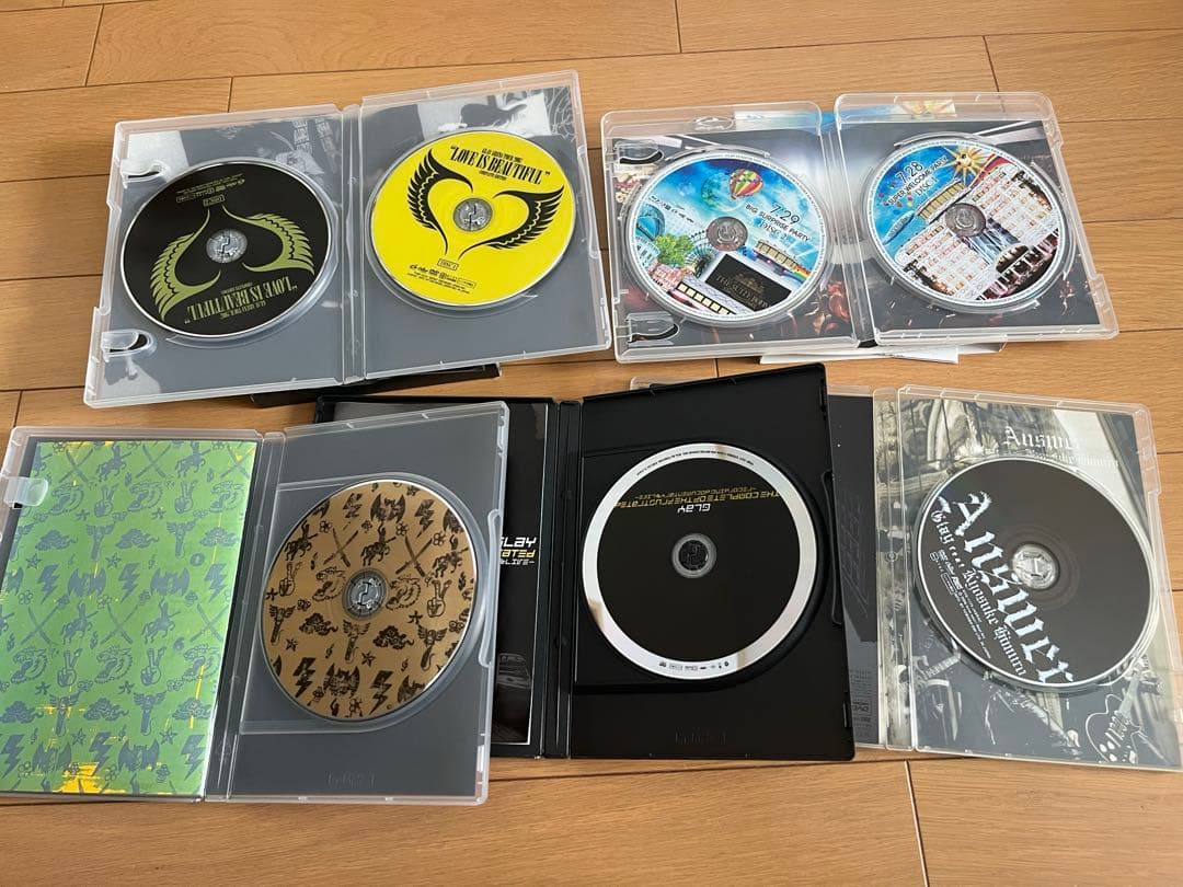 GLAY DVD、Blu-rayセット