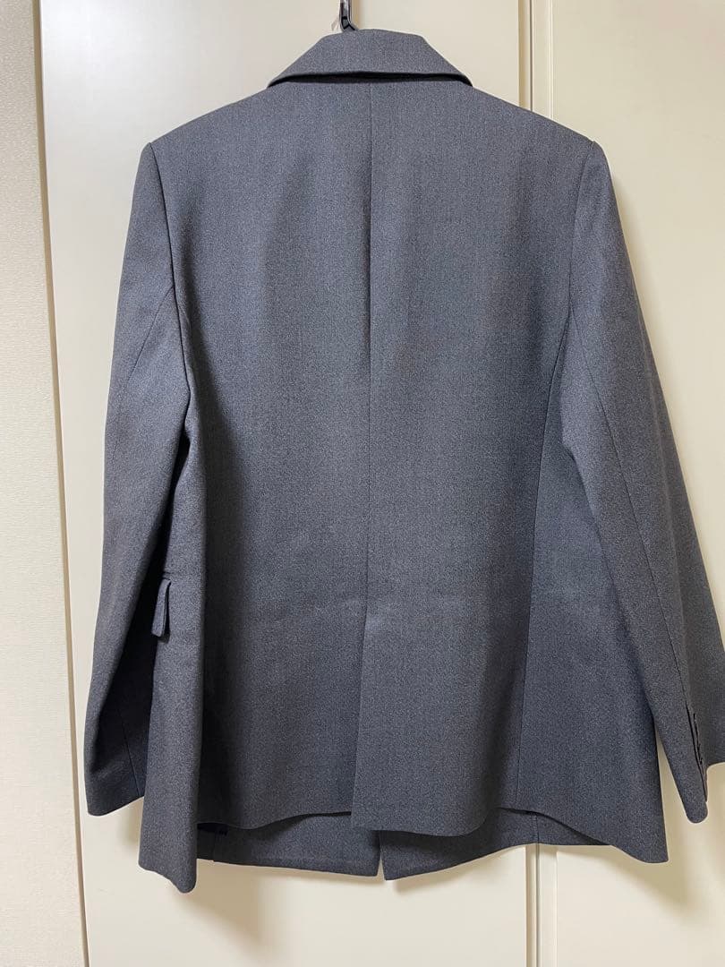 SLOBE IENA新品同様TRダブルブレストジャケット グレー