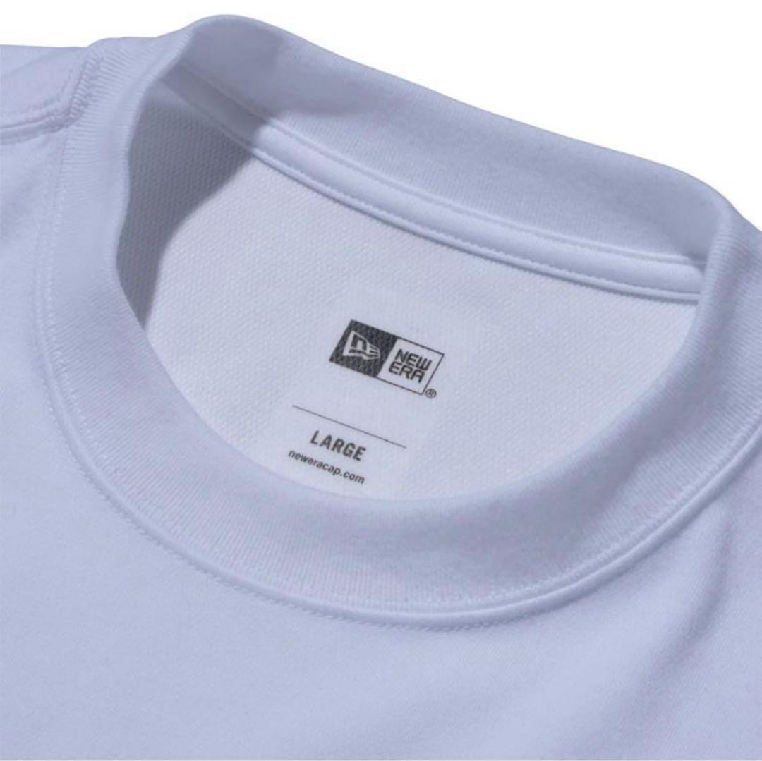 ニューエラ Tシャツ 長袖　NEW ERA 2-Pack ホワイト ブラック